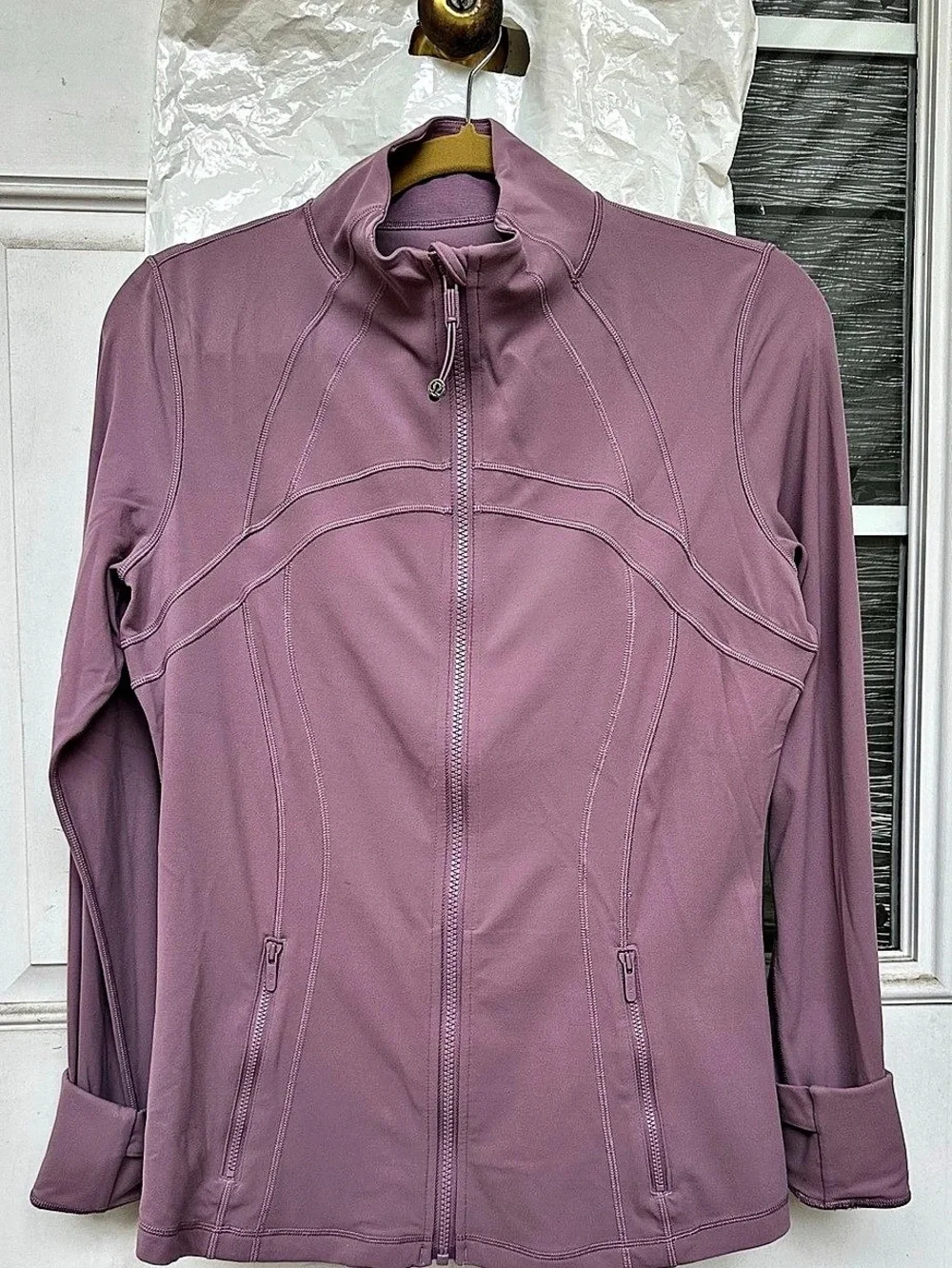 Lululemon Define Jacket | Size 12 | Dusty Purple / Mauve | Like New